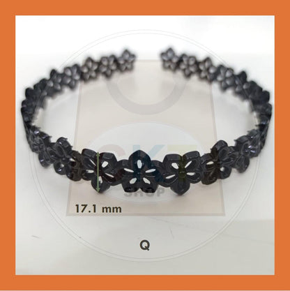 Hairband Plastic Black Headband Cekak Rambut Hitam Hair Band Female Male Unisex Black Hitam Premium Plastic Casual Daily Retro