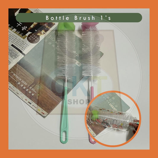 Bottle Brush Cleaning Tools Berus Botol Cawan Nylon Brush Long Handle Cup Brush Baby Bottle Brush Kitchen