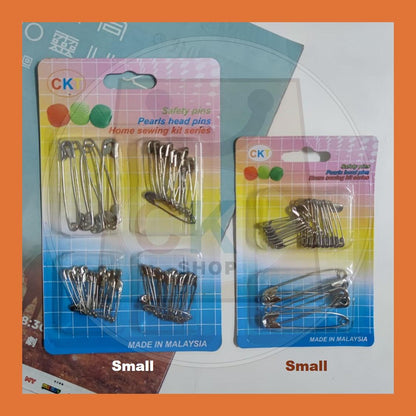 High Quality Safety Pins DIY Sewing Tools Accessory Silver Metal Needles Large Small Brooch Apparel Accessories