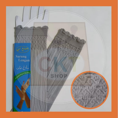 Aurat Sarung Lengan Muslimah Berrenda Premier Export Quality Hand Socks Mulimah Aurat Harga Borong Inner