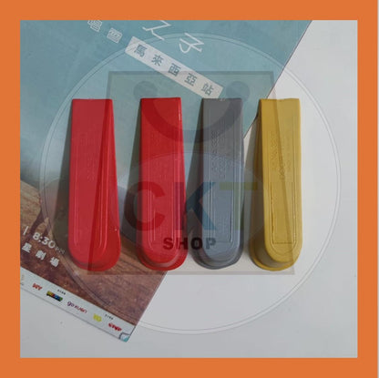 [READY STOCK] Door Wedge Stopper Shaped Floor Buffer Doorstop Keep Door Open Door Slam Getah Pintu Bilik Penyekat Pintu