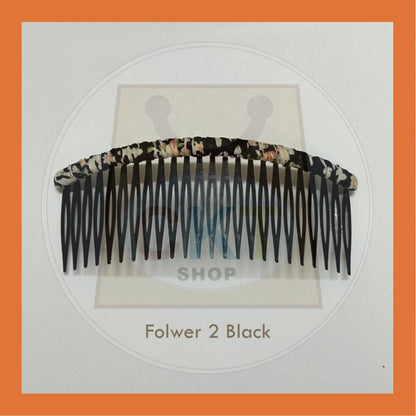 Invisible Headband Comb Black Head Pin Crown Baby Hair Non-Slip Bridal Penganting Rambut Sikat