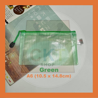 Fail Zip Berwarna A6 B5 Fail Berzip Zipper File Pouch Stationery Office School Pelajar Pejabat Murah Berguna
