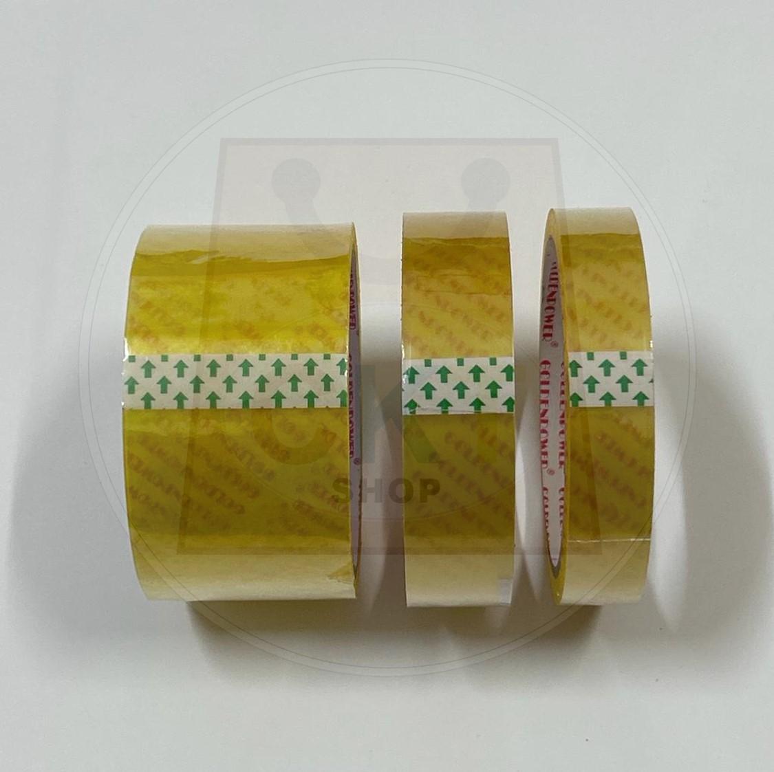 Opp Small Stationery Tape Cellulose 18mm 24mm 24mm (1'pc)Tape Dispenser Cellophane Clear Transparent