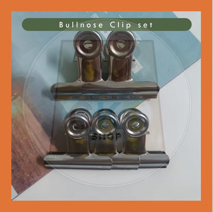 Spring Clip Round Clip Metal Clip Bulldog Paper Clip Bullnose Clip Metal Chromed Round