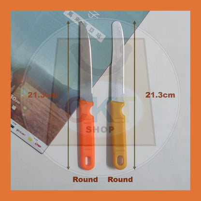 [READY STOCK] Fruit Vegetable Household Knife Stainless Steel Blade With Sheath Case Pisau Buah C