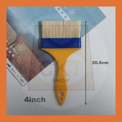 Nylon Paint Brush Full Synthetic Non Corrosive Brush For Painting And Cleaning
