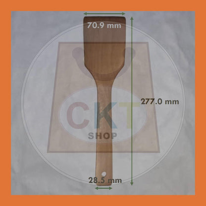 Rice Scoop Solid Bamboo Senduk Nasi Buluh Turner Spatula Spoon Kitchen Essentials Healthy Non-Stick Cooking Utensils Kit