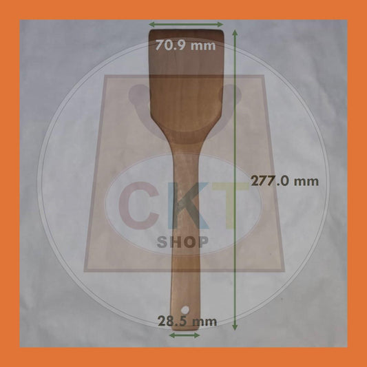 Rice Scoop Solid Bamboo Senduk Nasi Buluh Turner Spatula Spoon Kitchen Essentials Healthy Non-Stick Cooking Utensils Kit