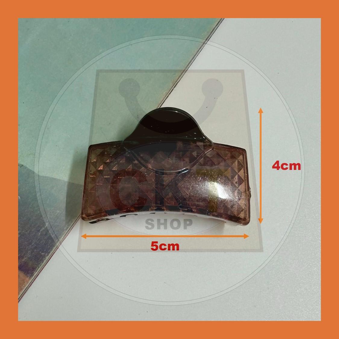 Klip Rambut Korea Hair Clip Warna-Warni Aesthetic Minimalist Strong Grip Gaya Harian Wanita Moden