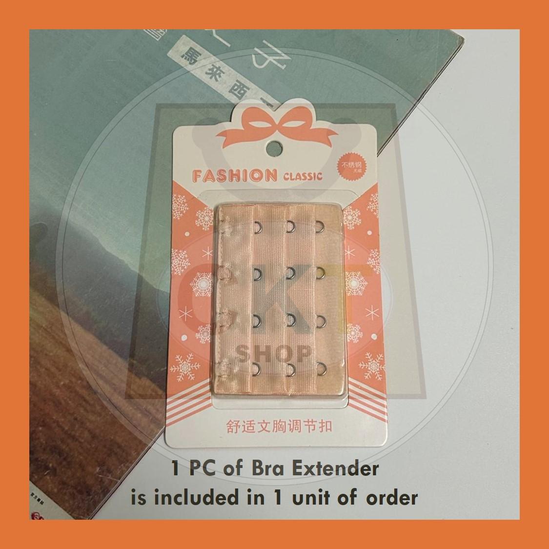 Bra Extender 2 Hooks 3 Hooks Girdle Extension Cangkuk Hook Extensions Corset Strap Bras Korset Cotton Lingerie