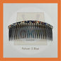 Invisible Headband Comb Black Head Pin Crown Baby Hair Non-Slip Bridal Penganting Rambut Sikat