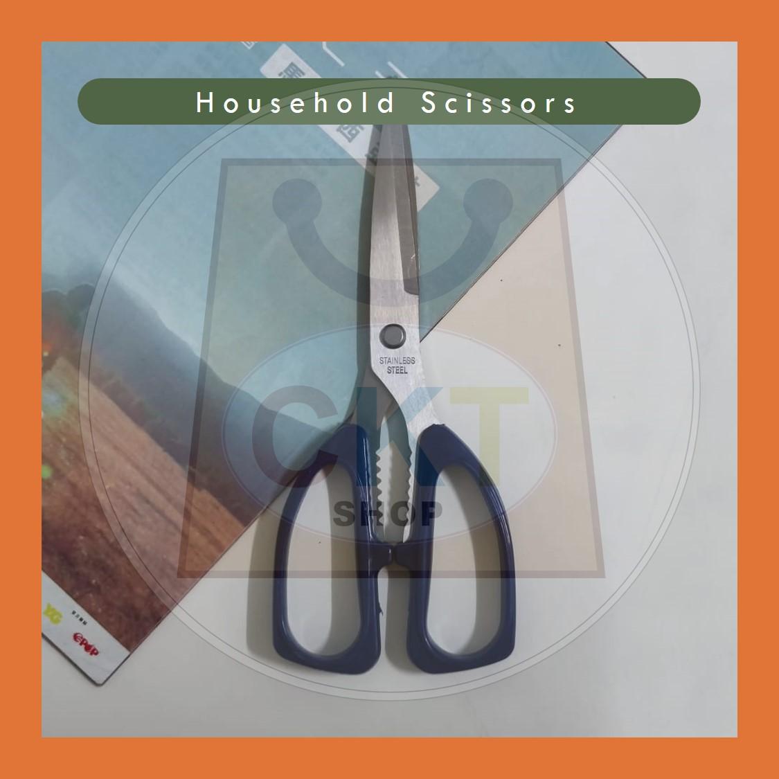 Kitchen Scissors Multipurpose Stainless Steel Household Sharp Blades Flagship Version Family Scissors Gunting Dapur
