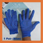 Black Gloves Dot Fishing Ricefield Eel Labor Protection Sarung Tangan Kain Bintik Getah Anti Slip Sport Gardening