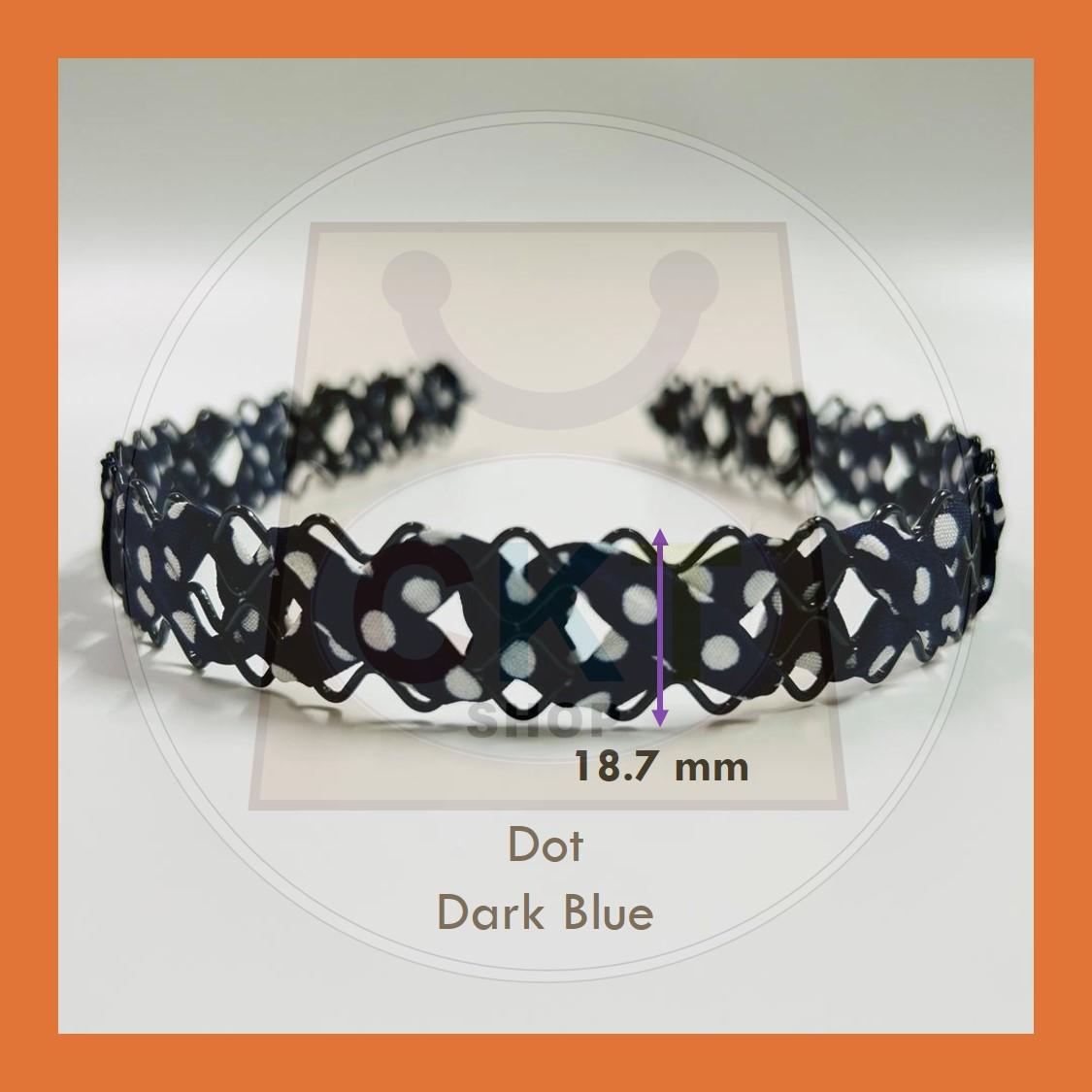 Women Men Unisex Black Hair Band Hairband Steel Metal Cekak Rambut Hitam Besi Gulung Spring Hair Band