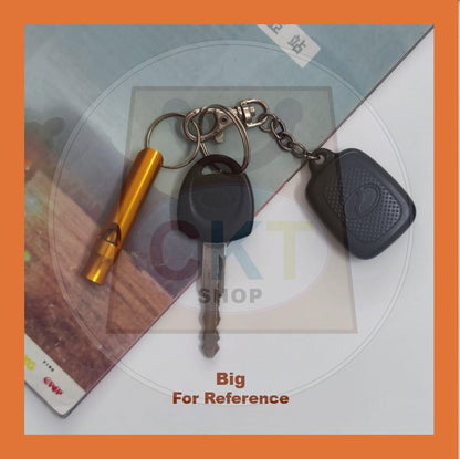 Survival Whistle Aluminum Outdoor Emergency Whistle Bird Whistle Wisel Burung Whistle Camping Mini Keychain Hiking