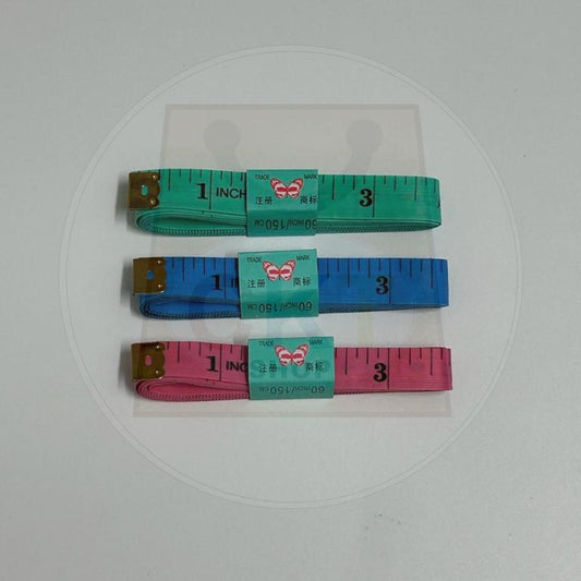 Tape Measure Ruler 60inch Sewing Cloth Tailor Tool Tali Pita Ukur Badan Tape Jahit Ukuran 1's Measurement Tape