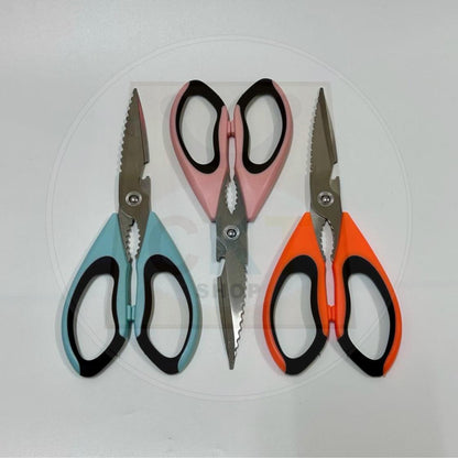 Stainless Steel Scissors Multi Function Kitchen Bone Scissors Gunting Dapur Ikan [READY STOCK]