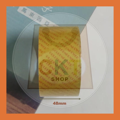 Opp Small Stationery Tape Cellulose 18mm 24mm 24mm (1'pc)Tape Dispenser Cellophane Clear Transparent