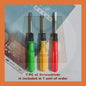 Bidirectional Interchangeable Head Screwdriver Flat Tip Repair Tools Flat Star Tip Hand Tool Tools
