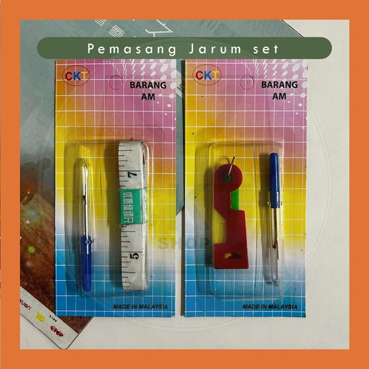 Ripper Stitch Penetas Tetas Benang Needle Threader Alat Pemasang Benang Clothing Measure Tape Tali Tape Ukur Baju