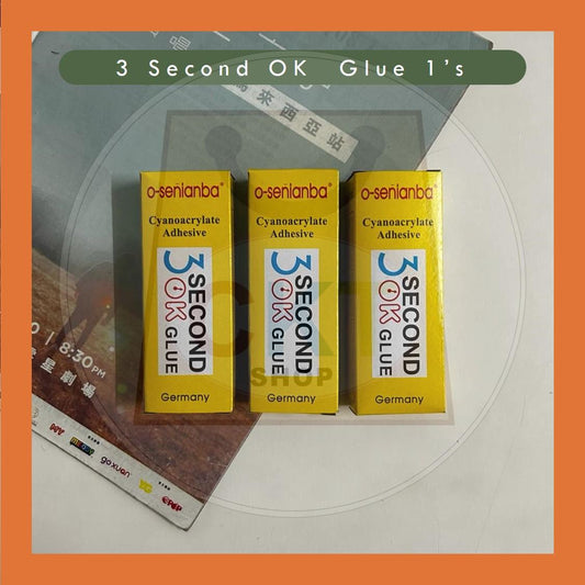 Super glue 502 Gam Glue Fast Dry 3 Second Gum Cair Waterly Type Glue (Not Gel Type)