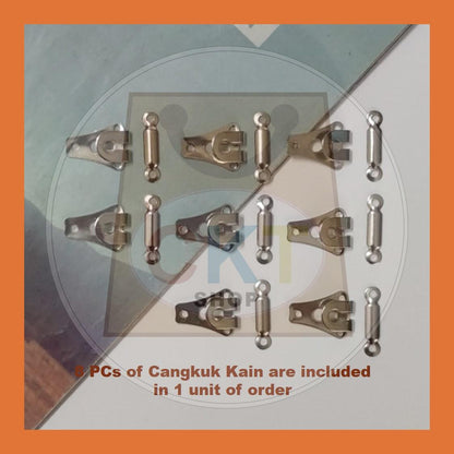 Cangkuk Kain 8pcs Hook & Bar pant Trouser Hook Skirt Hook Cangkuk Kain Jahit