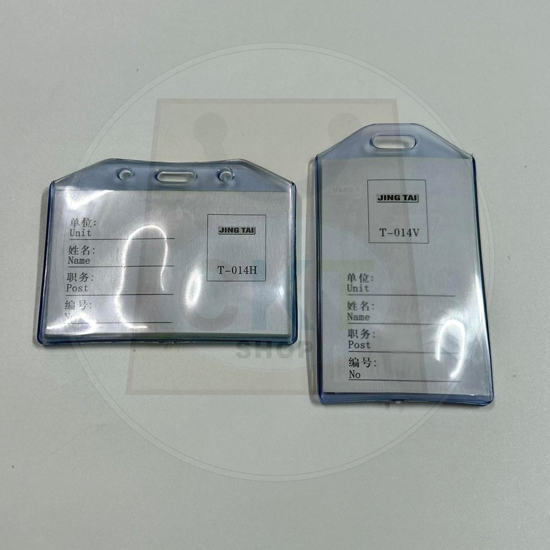 Soft PVC Card Holder Transparent Badge Holder Name Tag Badge ID IC Exhibition Pass Silicone Conference Event Pass