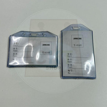 Soft PVC Card Holder Transparent Badge Holder Name Tag Badge ID IC Exhibition Pass Silicone Conference Event Pass