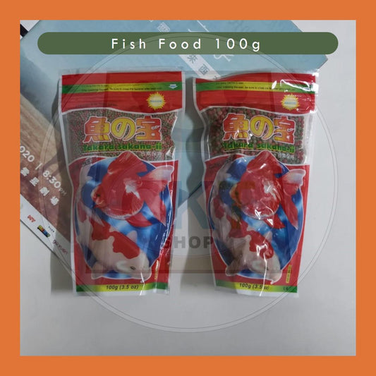 Takara Sakana-ii Floating Pellets Fish Food Aquarium Makanan Ikan Terapung 100g Aquarium Pet Food