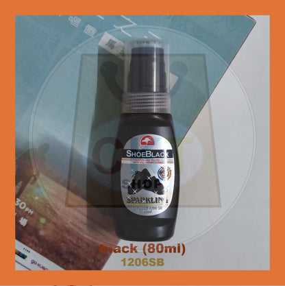 Chunbe Sparkling Shoe White Kapur Kasut Putih Shoe Black 80ml 120ml Pemutih Kasut Sekolah Shoes Whitening Kasut Hitam