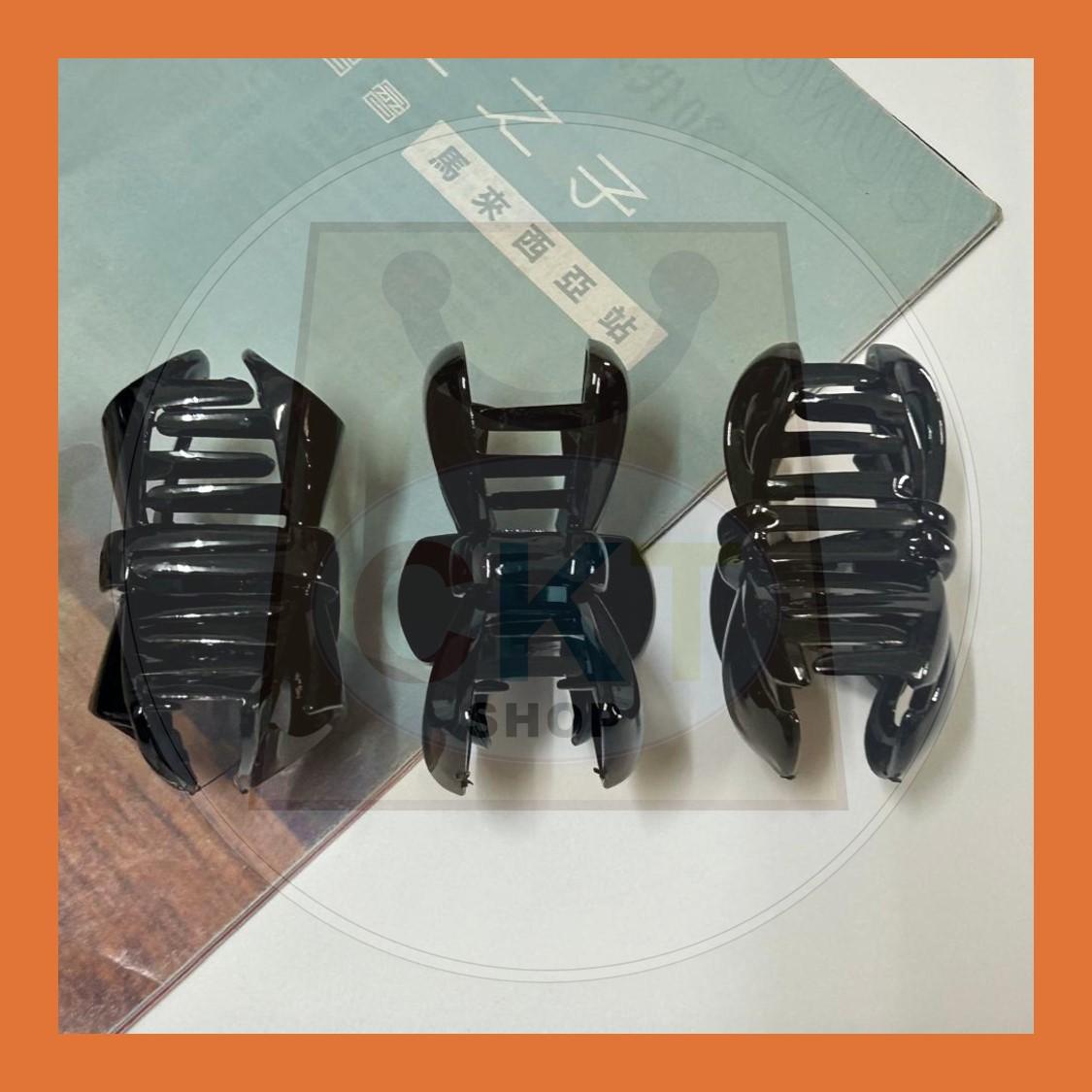 Fashion black Shark Clip Hair Clip Jaw Clip Sepit Rambut Kepit Rambut