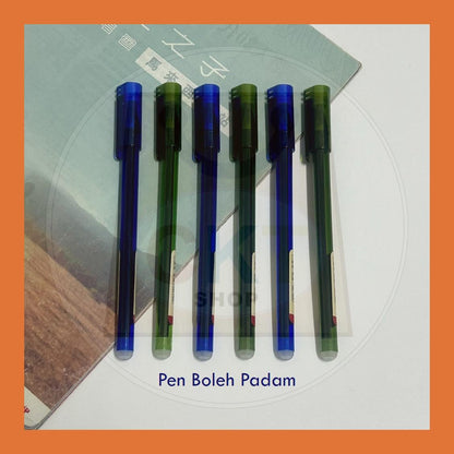Zhi Xin Zhixin Gel Pen Boleh Padam Erasable Gel Pen 0.5 mm School Office set Stationary