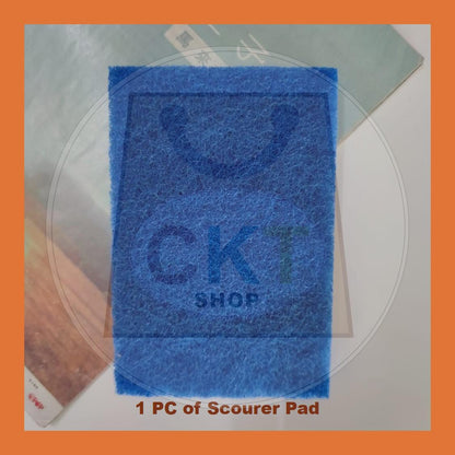 [READY STOCK] Multipurpose Cleaning Polishing Scrubbing Scouring Pads / Span Kain Cuci Pinggan Hijau 1's 3's