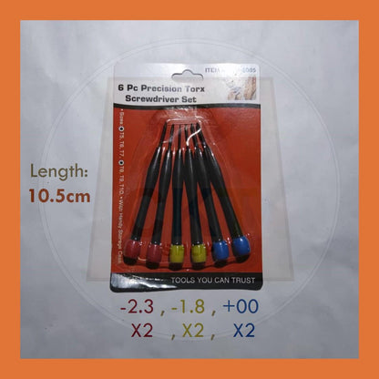 6 Pcs Precision Screwdriver Set