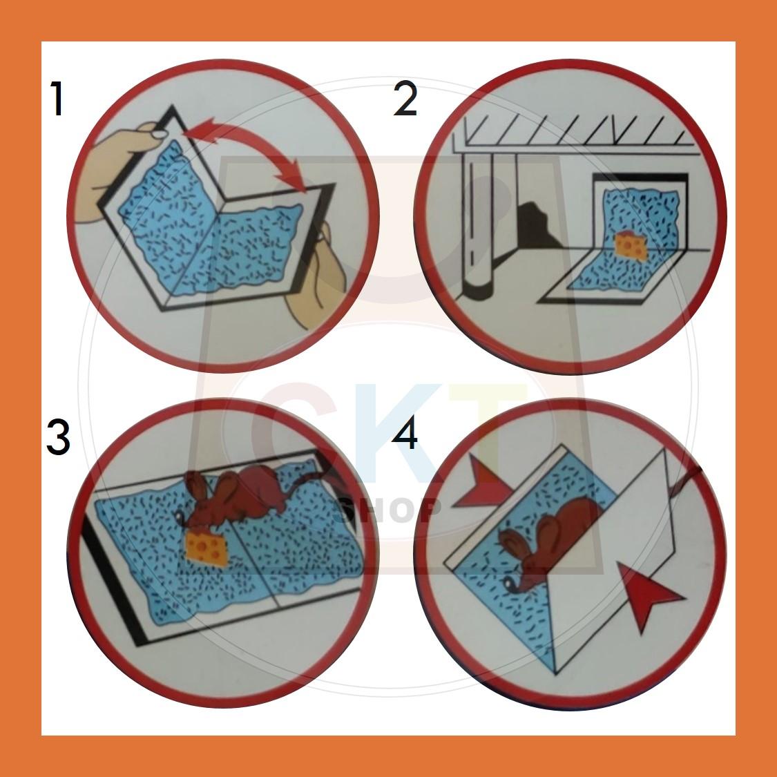 Mouse & Rat Sticky Glue Trap Boards for Pest Control Rat Glue Board Tikus Papan Pelekat Gum tikus Rat Glue Snare