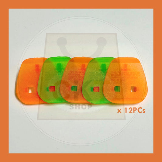 BULK PURCHASE - Safety Plug Keys 5's 12's │ Kepala Plag 2 Pin Kaki 12's