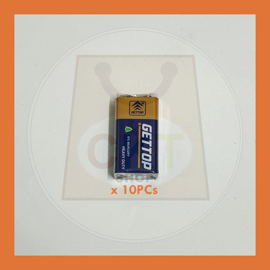 BULK PURCHASE - Battery 9V 6F22 10's │ Bateri Segi Empat 9V 6F22 10's