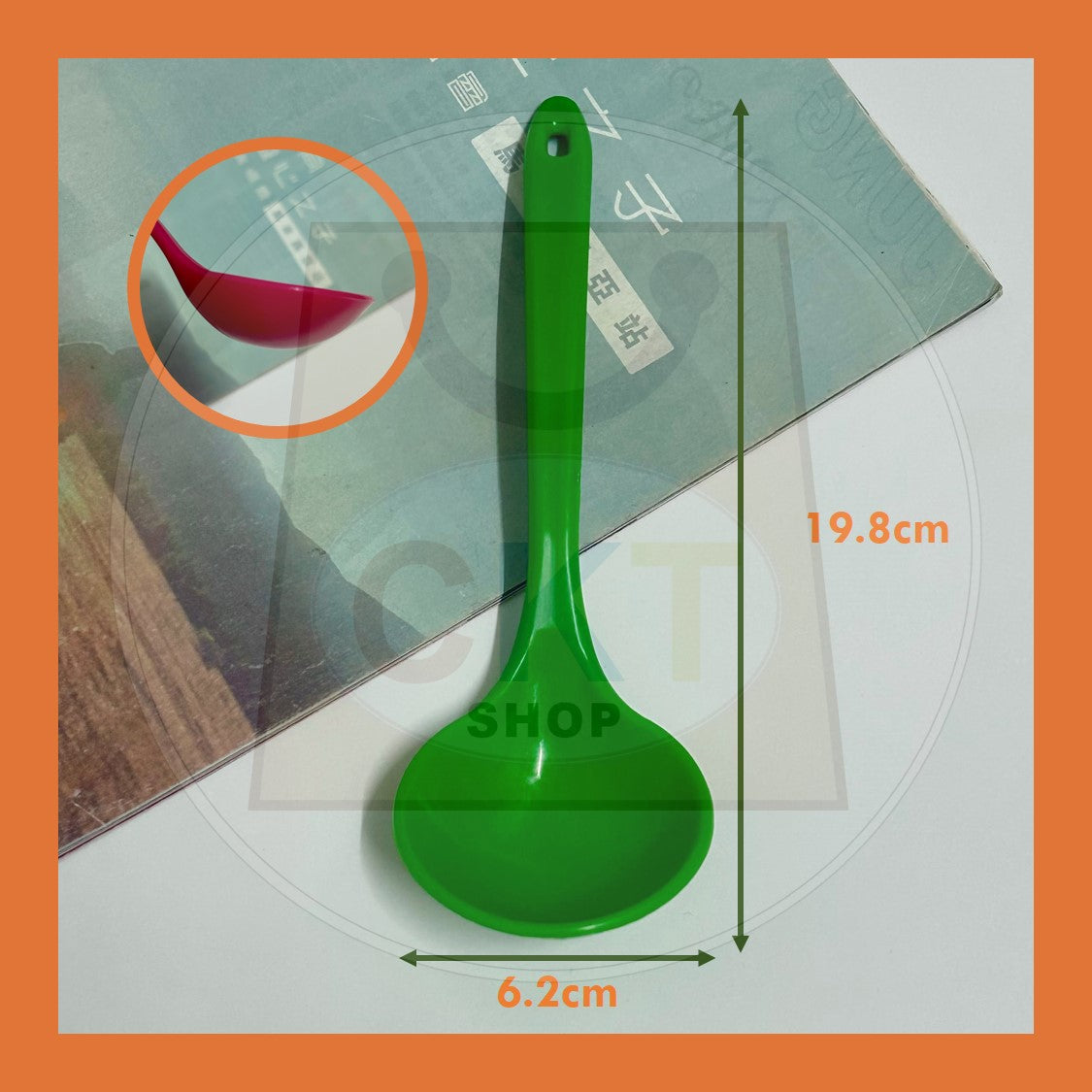 Doorgift Pengantin Doorgift Kahwin Doorgift Kenduri Kitchen Dapur 1s set Plastic Soup Ladle Soup Spoon Long Handle Porridge Spoon Ladle Tableware