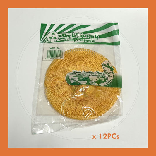 BULK PURCHASE - 15cm Dish Washing Net 12's │ 15cm Jaring Cuci Mangkuk 12's