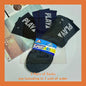 3 Pasang Stoking Kerja Lelaki Stokin Panjang Hitam Men Socks Office Long Black Sock