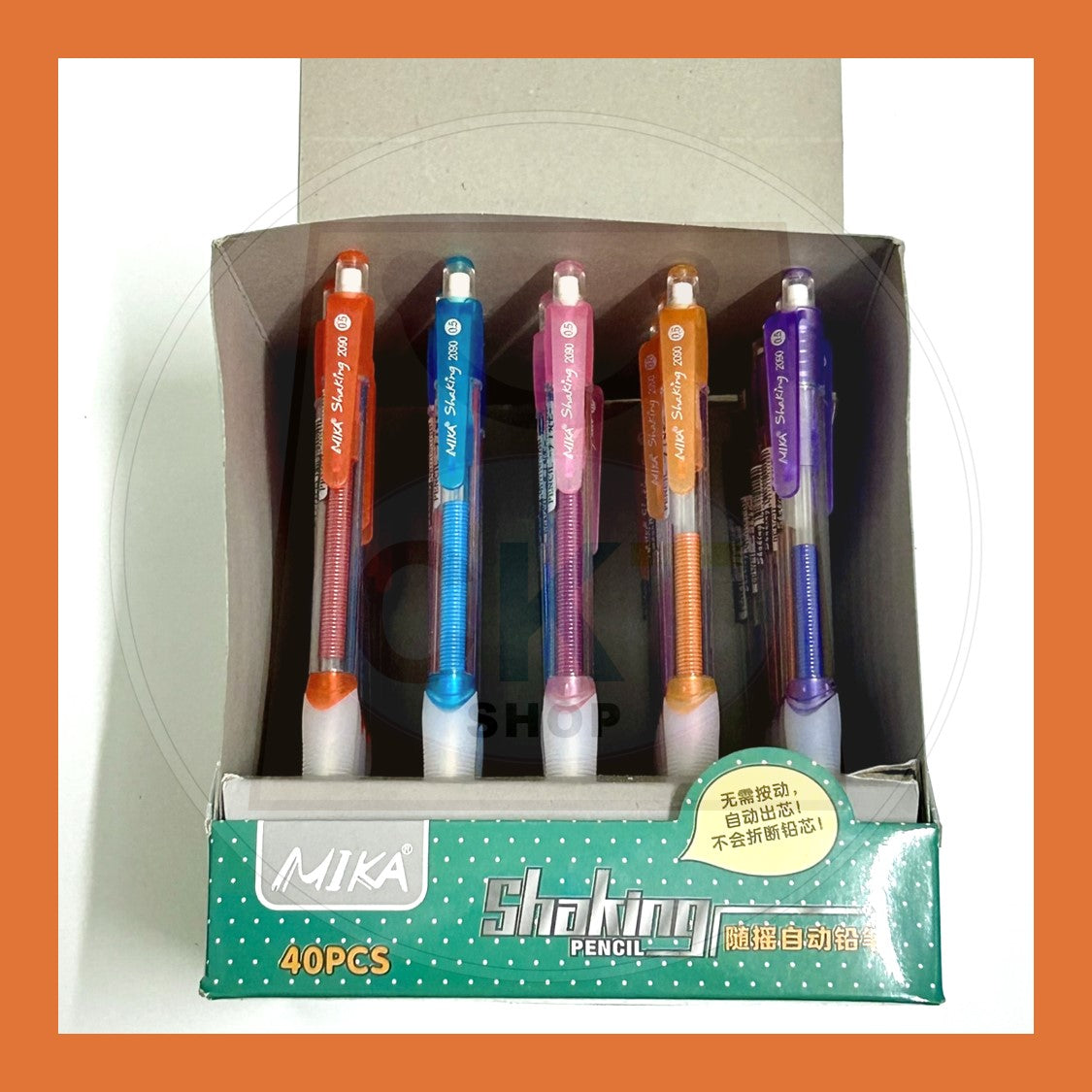 BULK PURCHASE - Shake Mechanical Pencil 40's │ Shake Pensel Tik Tik 40's