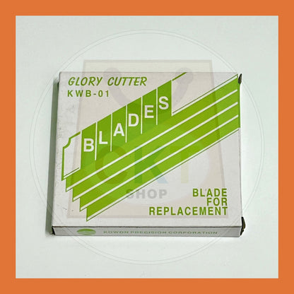 BULK PURCHASE - 9mm 58 Cutter Blade Refill 10/Tube 10's │ 9mm 58 Refil Mata Pisau Tolak 10/Tube 10's