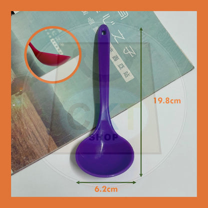 Doorgift Pengantin Doorgift Kahwin Doorgift Kenduri Kitchen Dapur 1s set Plastic Soup Ladle Soup Spoon Long Handle Porridge Spoon Ladle Tableware