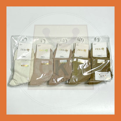 BULK PURCHASE - Female Fashion Socks 10's │ Stokin Fashion Perempuan 10's