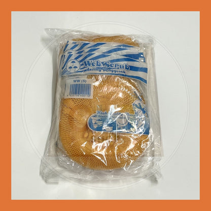 BULK PURCHASE - 13cm Round Dish Washing Net 12's │13cm Jaring Bulat Cuci Mangkuk 12's