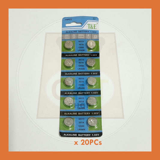 BULK PURCHASE - Button Battery AG10 LR1130 20's │Bateri Butang AG10 LR1130 20's