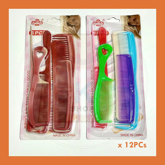 BULK PURCHASE - Hair Comb 6's 12's │ Sikat Rambut 6's 12's