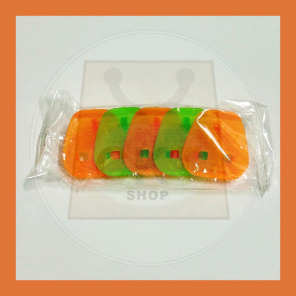 BULK PURCHASE - Safety Plug Keys 5's 12's │ Kepala Plag 2 Pin Kaki 12's