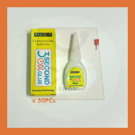 BULK PURCHASE -3 Second Glue 50's │ Gam 3 Saat 50's